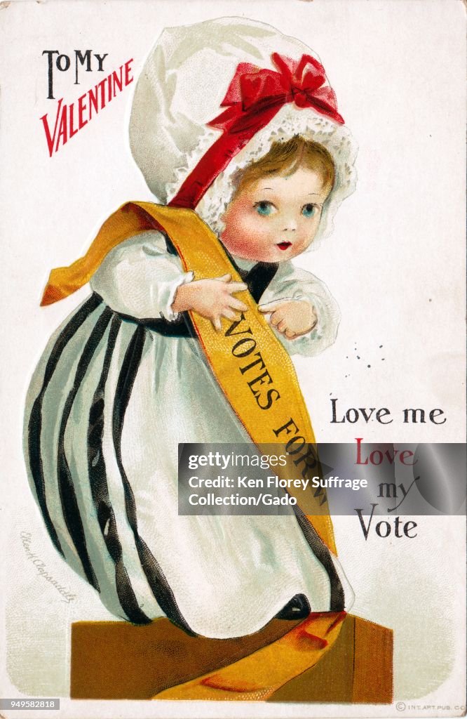 Pro-Suffrage Valentine Card