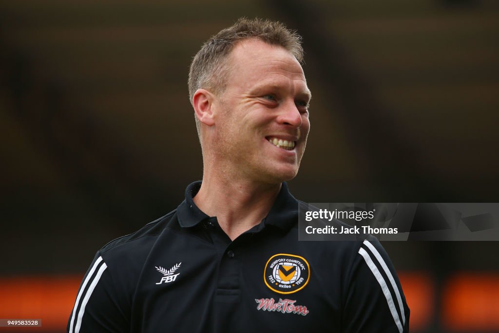 Barnet v Newport County - Sky Bet League Two