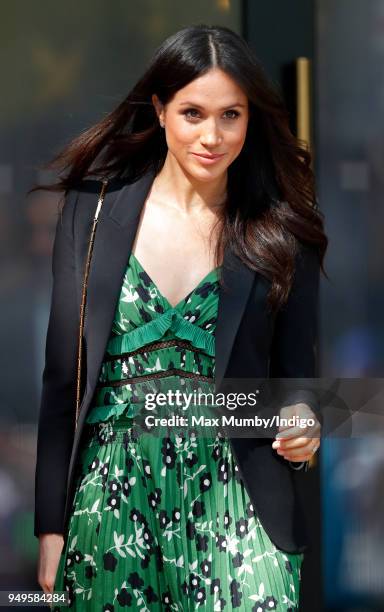 Meghan Markle attends an Invictus Games Reception at Australia House on April 21, 2018 in London, England.