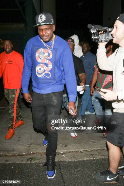 Zach Randolph is seen on April 21, 2018 in Los Angeles, California.