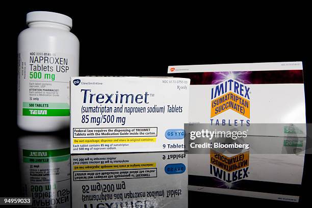 GlaxoSmithKline PLC's migraine medicine Treximet, the anti-inflammatory drug naproxen manufactured by Teva, and the GlaxoSmithKline migraine pill...