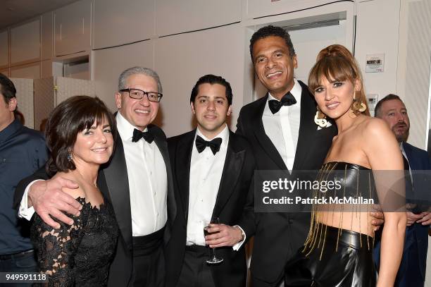 Ann D'Amelio, Frank D'Amelio, Joe D'Amelio, John Utendahl and Radmila Lolly attend Opera and Couture - Radmila Lolly at Carnegie Hall on April 20,...