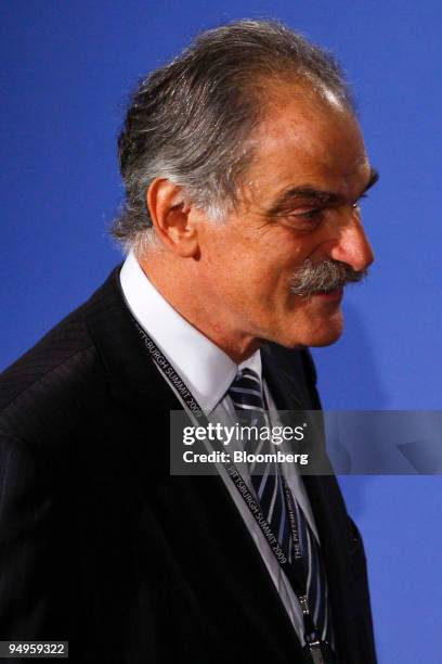 John Lipsky, first deputy managing director of the International Monetary Fund , leaves the Phipps Conservatory on day one of the Group of 20 summit...