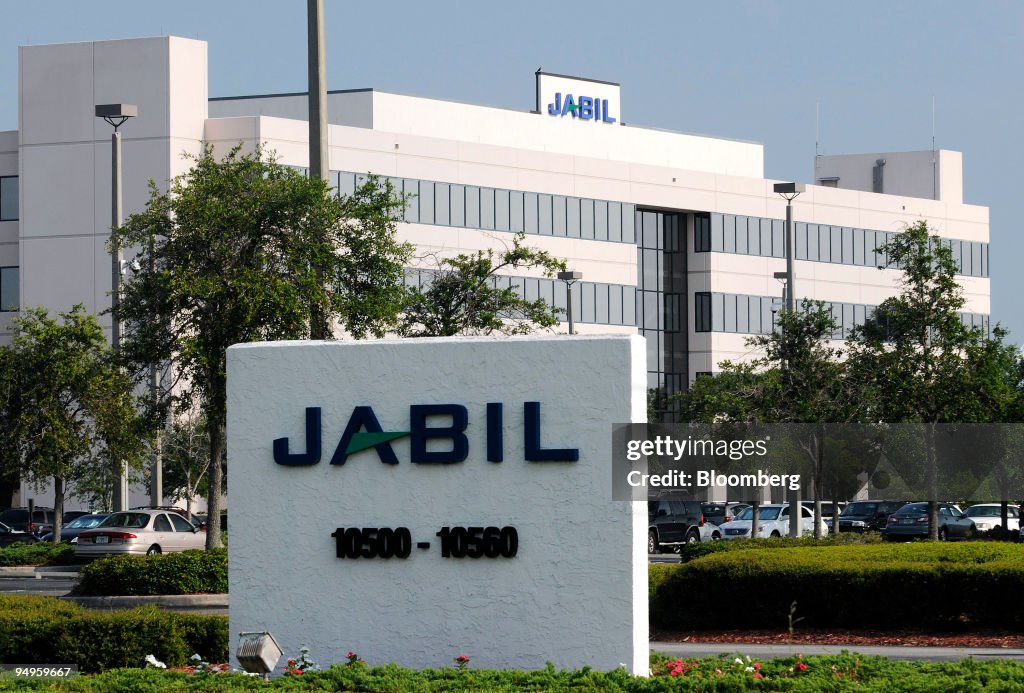 Jabil Owner Jabil Circuit Inc. headquarters sits in St. Petersburg, Florida ...