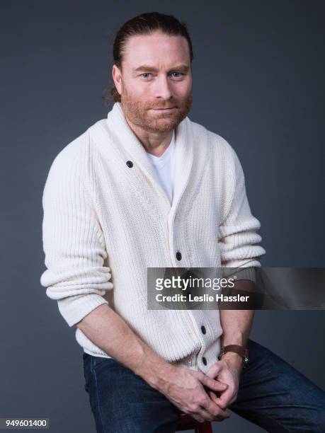 Chris Milk poses for a portrait during the Jury Welcome Lunch - 2018 Tribeca Film Festival at Tribeca Film Center on April 19, 2018 in New York City.