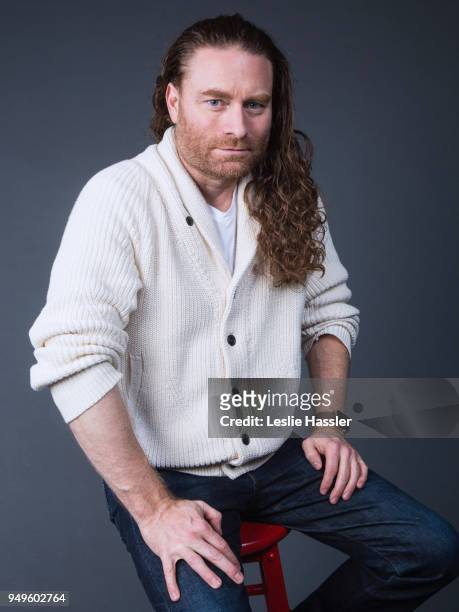 Chris Milk poses for a portrait during the Jury Welcome Lunch - 2018 Tribeca Film Festival at Tribeca Film Center on April 19, 2018 in New York City.