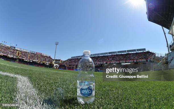 General view of Stadio Pino Zaccheria the serie B match between Foggia Calcio and Bari FC at Stadio Pino Zaccheria on April 21, 2018 in Foggia, Italy.