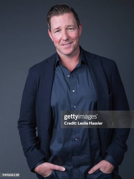 Ed Burns poses for a portrait during the Jury Welcome Lunch - 2018 Tribeca Film Festival at Tribeca Film Center on April 19, 2018 in New York City.