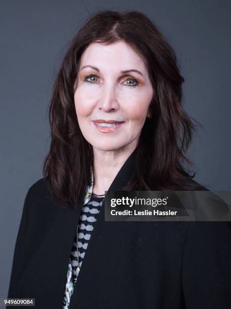 Joanna Gleason poses for a portrait during the Jury Welcome Lunch - 2018 Tribeca Film Festival at Tribeca Film Center on April 19, 2018 in New York...