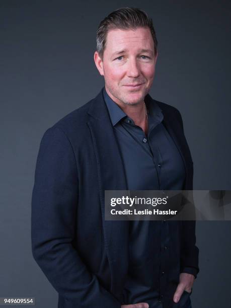 Ed Burns poses for a portrait during the Jury Welcome Lunch - 2018 Tribeca Film Festival at Tribeca Film Center on April 19, 2018 in New York City.