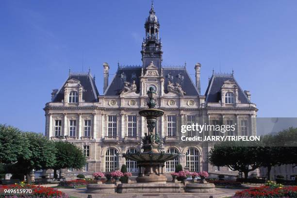 Hôtel de ville de Limoges, dans la Haute-Vienne, France.