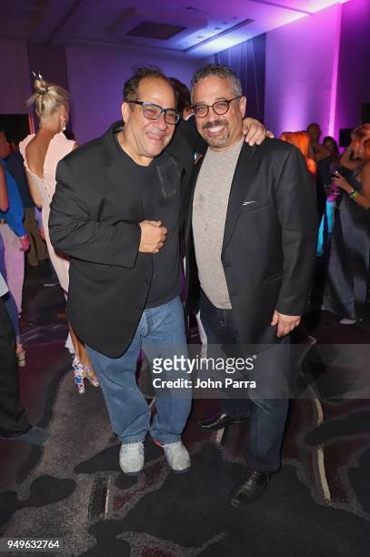 Sarasota Film Fesitival President and Chairman Mark Famiglio and guest attend the 2018 Sarasota Film Festival After Party on April 20, 2018 in...