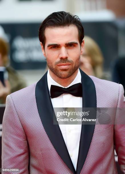 Angel Caballero attends the 21th Malaga Film Festival closing ceremony at the Cervantes Teather on April 21, 2018 in Malaga, Spain.