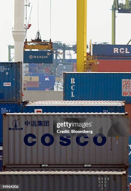 Cosco Container Numbers Cosco Containers Photos and Premium High Res Pictures - Getty Images