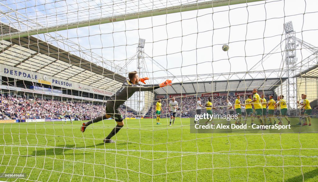 Preston North End v Norwich City - Sky Bet Championship