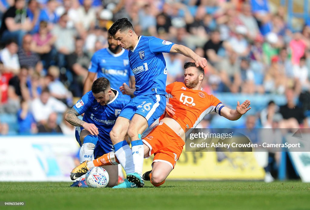 Gillingham v Blackpool - Sky Bet League One