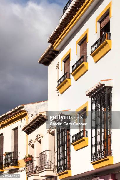 traditional architecture in spain - salobreña stock pictures, royalty-free photos & images