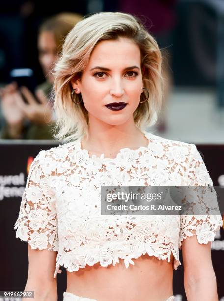 Ana Fernandez attends the 21th Malaga Film Festival closing ceremony at the Cervantes Teather on April 21, 2018 in Malaga, Spain.