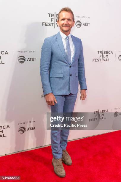 Sebastian Roche attends premiere of Genius: Picasso during Tribeca Film Festival at BMCC.