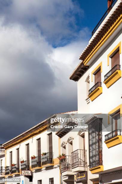 typical classic architecture - salobreña stock pictures, royalty-free photos & images