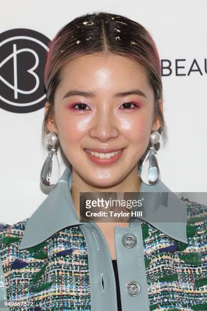 Irene Kim attends the 2018 Beautycon NYC at The Jacob K. Javits Convention Center on April 21, 2018 in New York City.