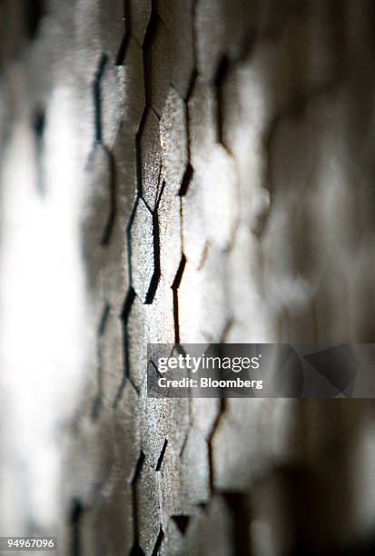 Lengths of steel rods sit in the warehouse at Righton metal distributors in Birmingham, U.K., on Wednesday, Aug. 19, 2009. Copper rose from a...