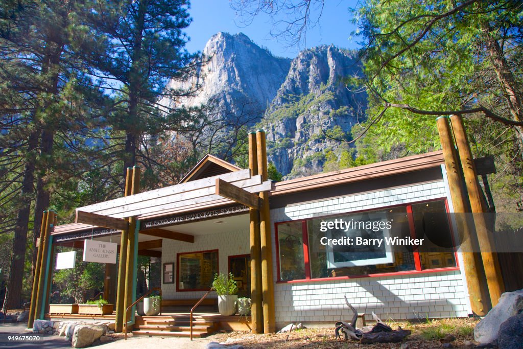 Gallery featuring photography of Ansel Adams and Yosemite National Park
