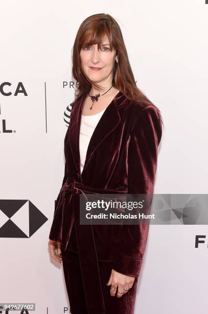 Producer Amy Herdy attends the "Bleeding Edge" premiere during the 2018 Tribeca Film Festival at SVA Theater on April 21, 2018 in New York City.