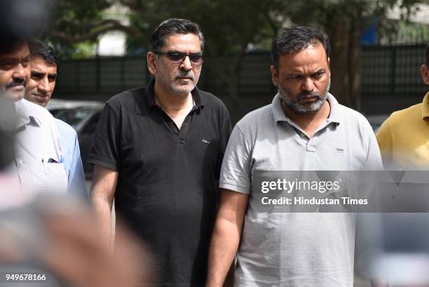 Two accused Deepak Jangra and Deepak Malhotra arrested by cyber cell for cheating people on the trade of Bitcoins and were taken to Police...