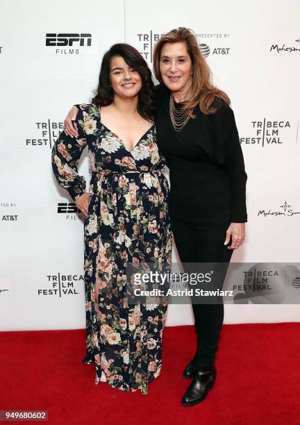 Shyanne Murguia and Paula Wagner attend "Home + Away" during 2018 Tribeca Film Festival at the Cinepolis Chelsea on April 21, 2018 in New York City.