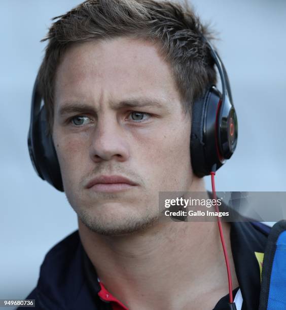 Marais of The DHL Stormers during the Super Rugby match between Cell C Sharks and DHL Stormers at Jonsson Kings Park on April 21, 2018 in Durban,...