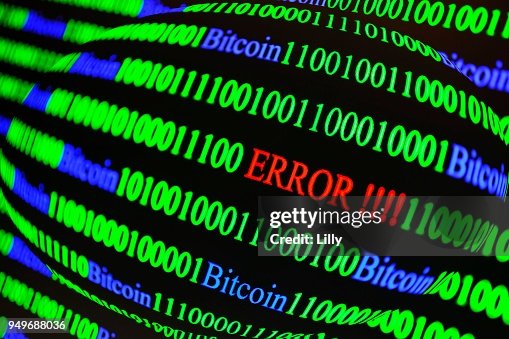 Binary code with Error lettering Binary code with Error lettering