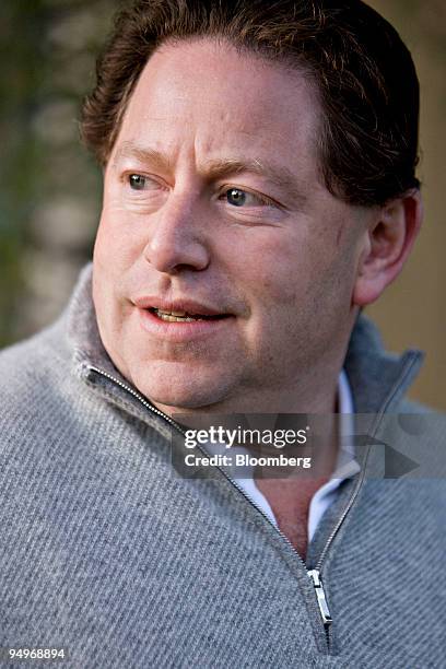 Robert Kotick, president and chief executive officer of Activision Blizzard Inc., arrives for a session during the Allen & Co. Media and Technology...