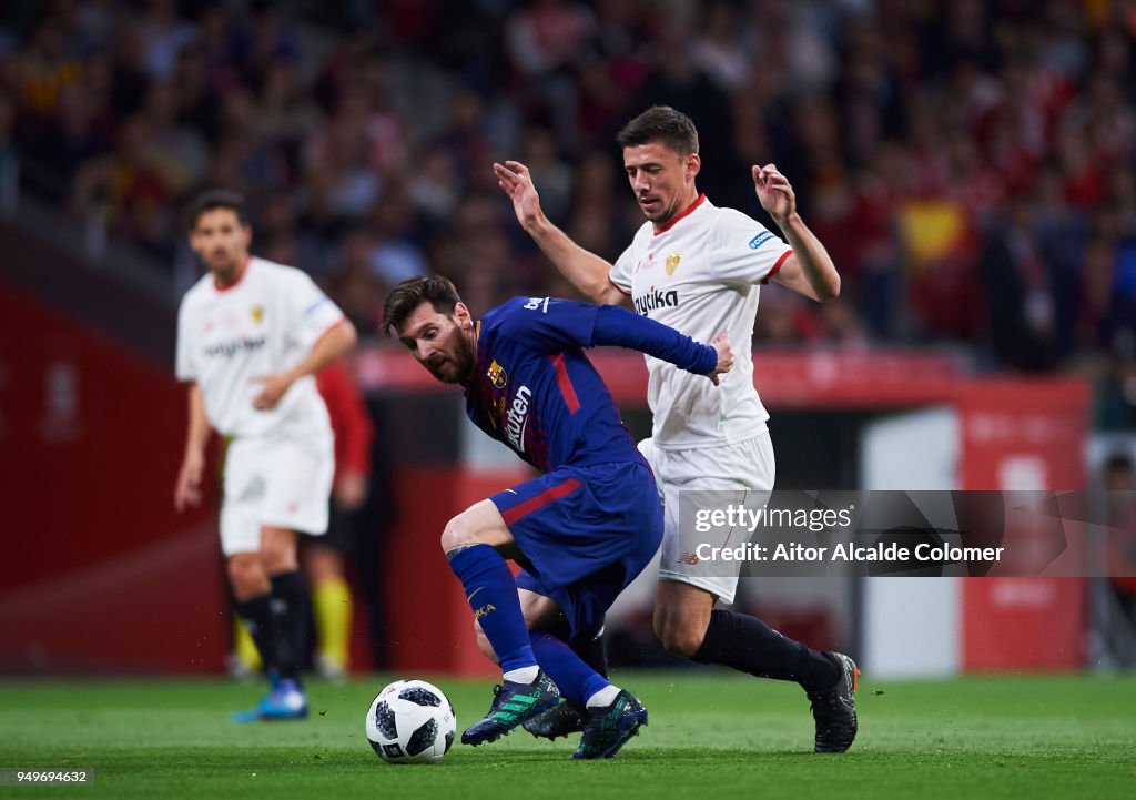 Barcelona v Sevilla - Spanish Copa del Rey Final