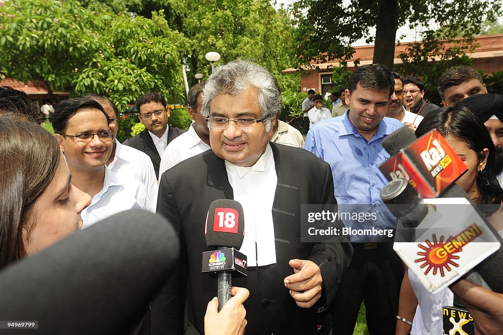 Harish Salve, council for Reliance Industries speaks to