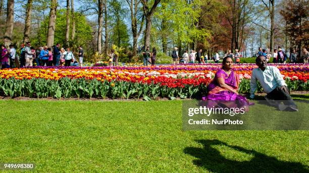 April 21st, Lisse. Keukenhof is also known as the Garden of Europe one of the world's largest flower gardens and is situated in Lisse, The...