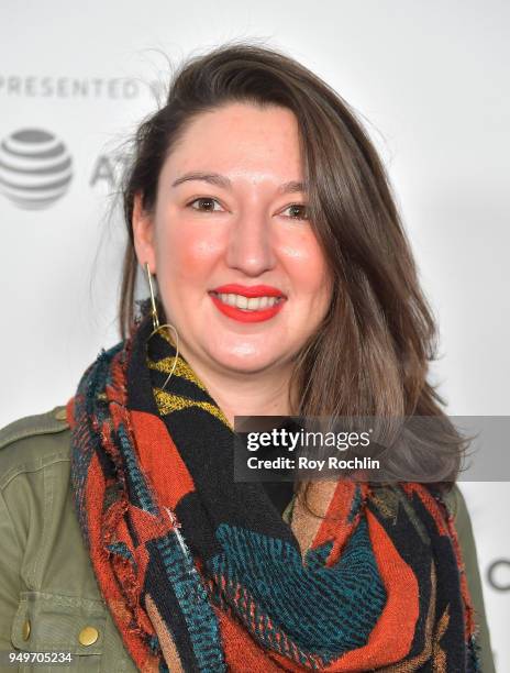 Clementine Briand attends the Shorts Program: The History of White People in America during the 2018 Tribeca Film Festival at Regal Battery Park 11...
