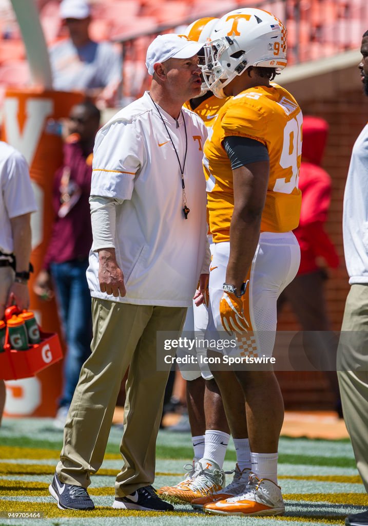 COLLEGE FOOTBALL: APR 21 Tennessee Spring Game