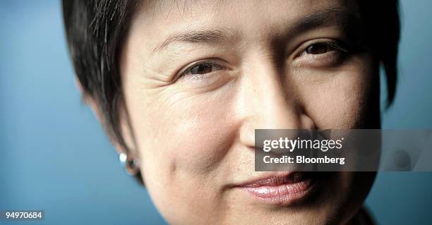 Penny Wong, Australia's minister for climate change, poses for a photograph following an interview in Sydney, Australia, on Friday, July 31, 2009....