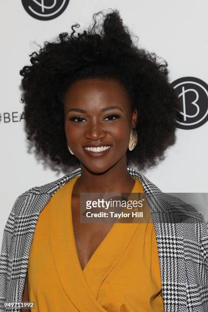 DeShauna Barber attends the 2018 Beautycon NYC at The Jacob K. Javits Convention Center on April 21, 2018 in New York City.