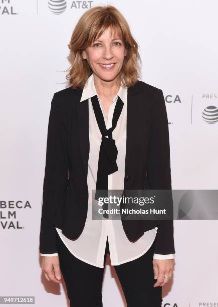 Director Sophie Lorain attends a screening of "Slut In A Good Way" during the 2018 Tribeca Film Festival at Cinepolis Chelsea on April 21, 2018 in...