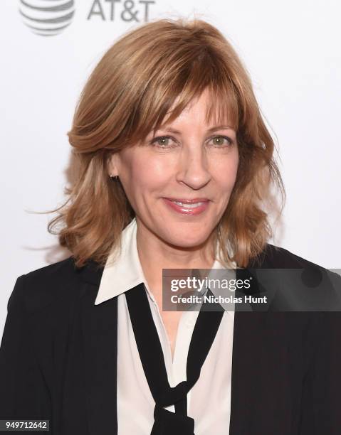 Director Sophie Lorain attends a screening of "Slut In A Good Way" during the 2018 Tribeca Film Festival at Cinepolis Chelsea on April 21, 2018 in...