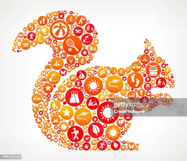 squirrel summer camp fun - squirrels outside stock illustrations