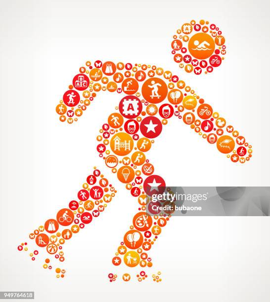 roller blading summer camp fun - child rollerblading stock illustrations