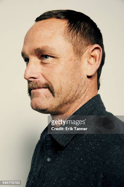 Taylor Knox of the film Momentum Generation poses for a portrait during the 2018 Tribeca Film Festival at Spring Studio on April 21, 2018 in New York...