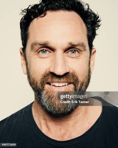 Taylor Steele of the film Momentum Generation poses for a portrait during the 2018 Tribeca Film Festival at Spring Studio on April 21, 2018 in New...