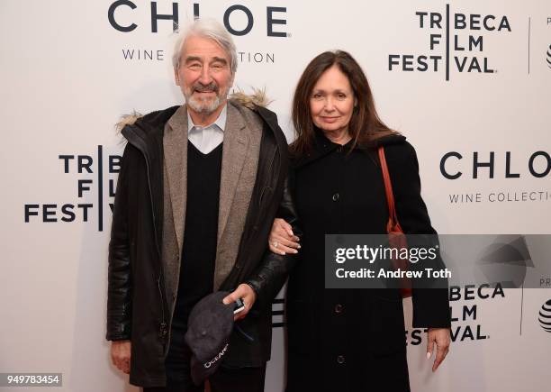 Sam Waterston attends a screening of "State Like Sleep" during the 2018 Tribeca Film Festival at SVA Theatre on April 21, 2018 in New York City.