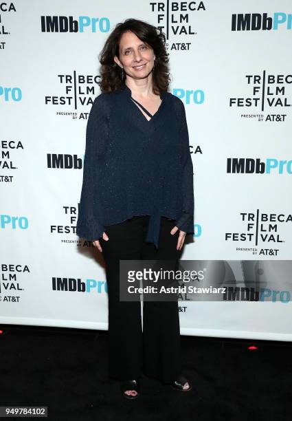 Producer Michele Ganeless attends the 2018 Tribeca Film Festival after party for Egg hosted by the IMDbPro App TAO Downtown on April 21, 2018 in New...