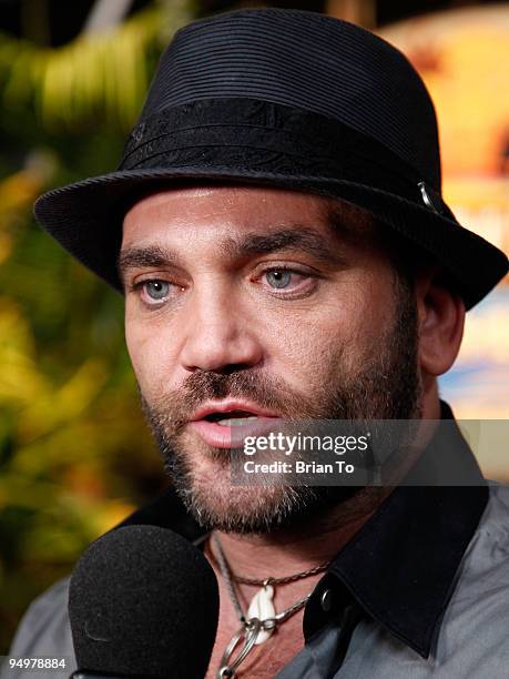 Russell Hantz attends "Survivor: Samoa" - Season 19 Finale at CBS Studios on December 20, 2009 in Los Angeles, California.