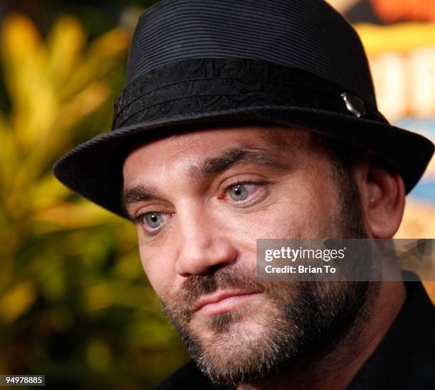 Russell Hantz attends "Survivor: Samoa" - Season 19 Finale at CBS Studios on December 20, 2009 in Los Angeles, California.